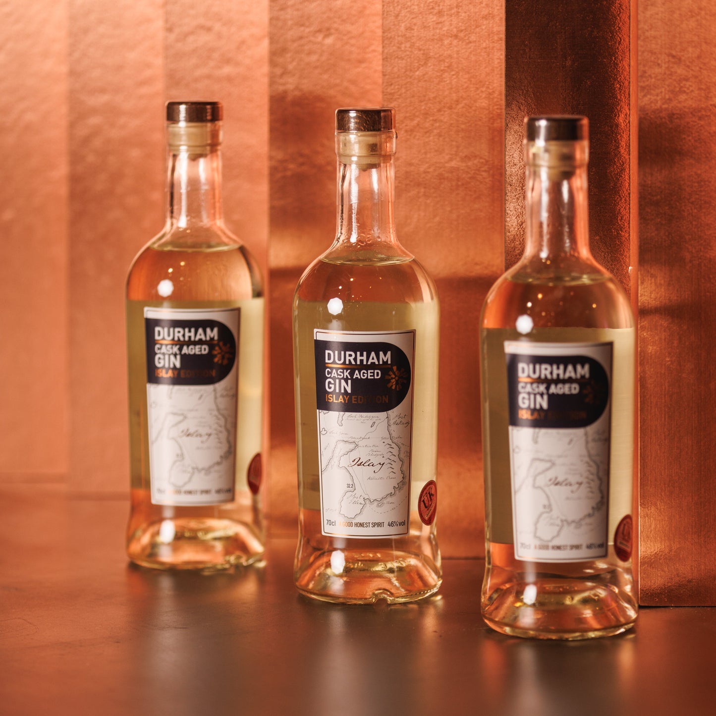 Durham Islay Cask Gin 70cl